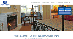 Desktop Screenshot of normandyinncarmel.com